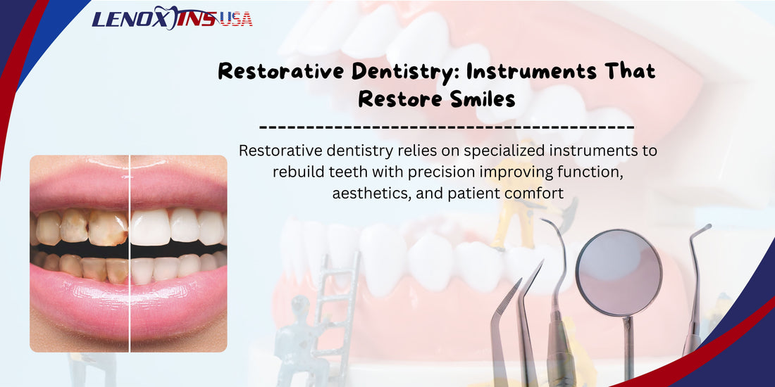 Restorative Dentistry: Instruments That Restore Smiles