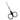 Iris Scissors Small 9cm Curved Saw edge