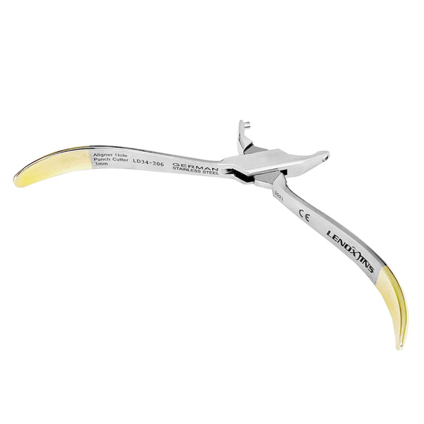 Hole Punch Cutter 3MM - Orthodontic Retainer Invisible Brace Clear Aligner Pliers,