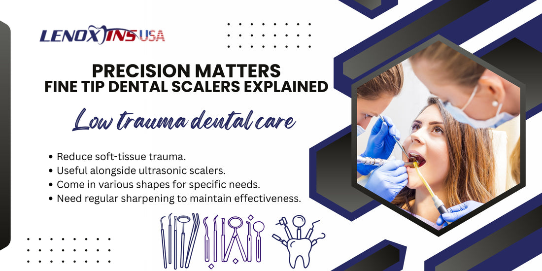 Precision Matters: Fine Tip Dental Scalers Explained