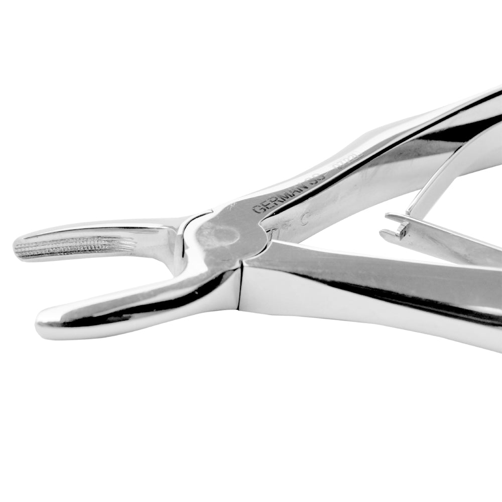 Baby Extracting Forceps English Pattern Klein #137 Pedodontic, Upper Incisors Spring handle