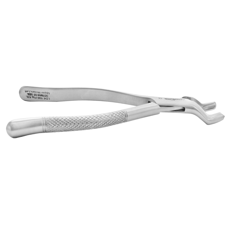 Extracting Forceps Fig. 53L upper molars, left