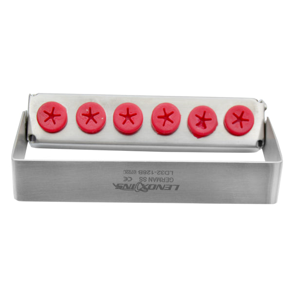 Stainless Steel Dental Bur Organizer Holds 6 Burs