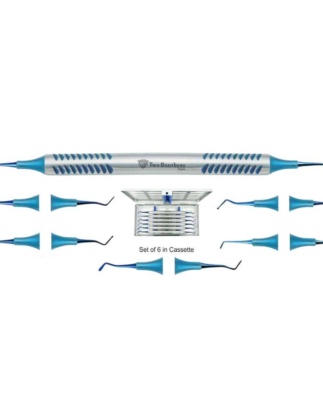 Composite Filling Instruments Set of 6 in Cassette