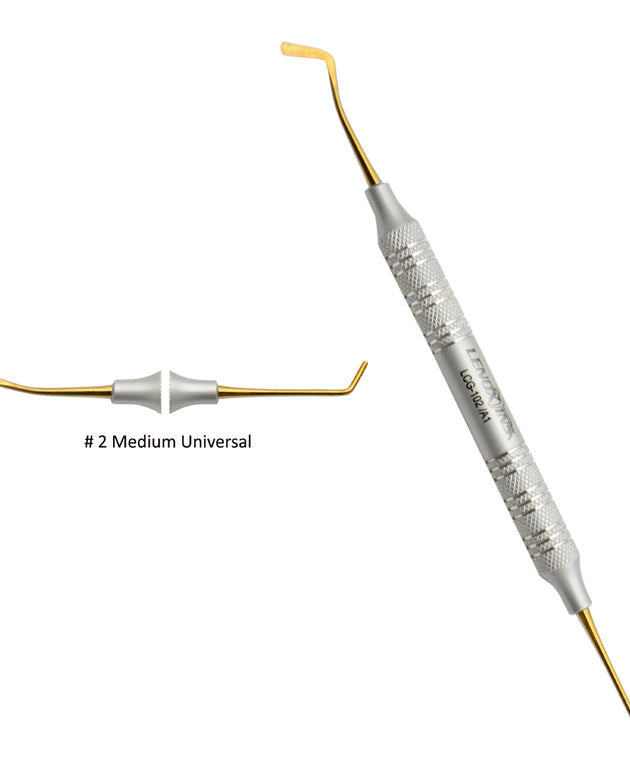 Composite Filling Instrument- Double Ended   Vertcal / Condenser # 2 Medium Universal