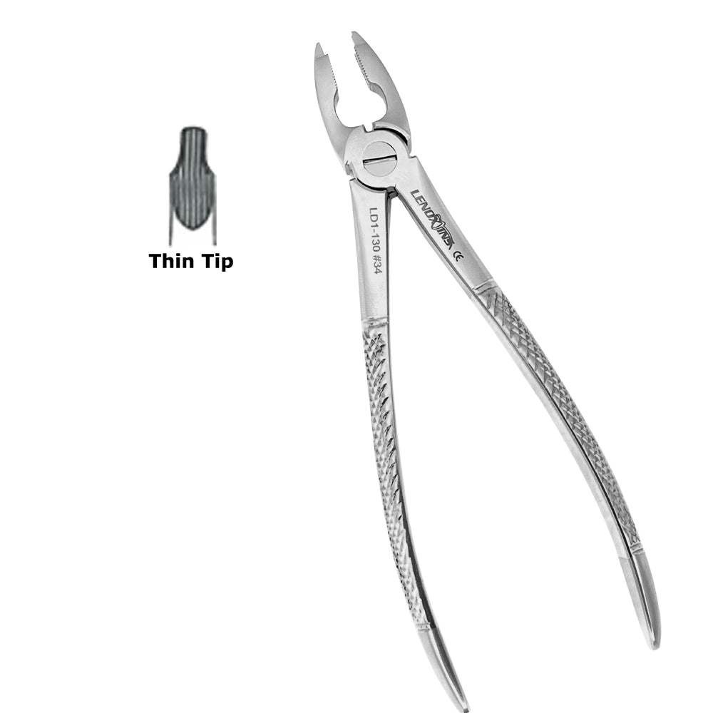 Deep Gripping Forceps # 34 Upper Incisors and Premolars Deep-gripping