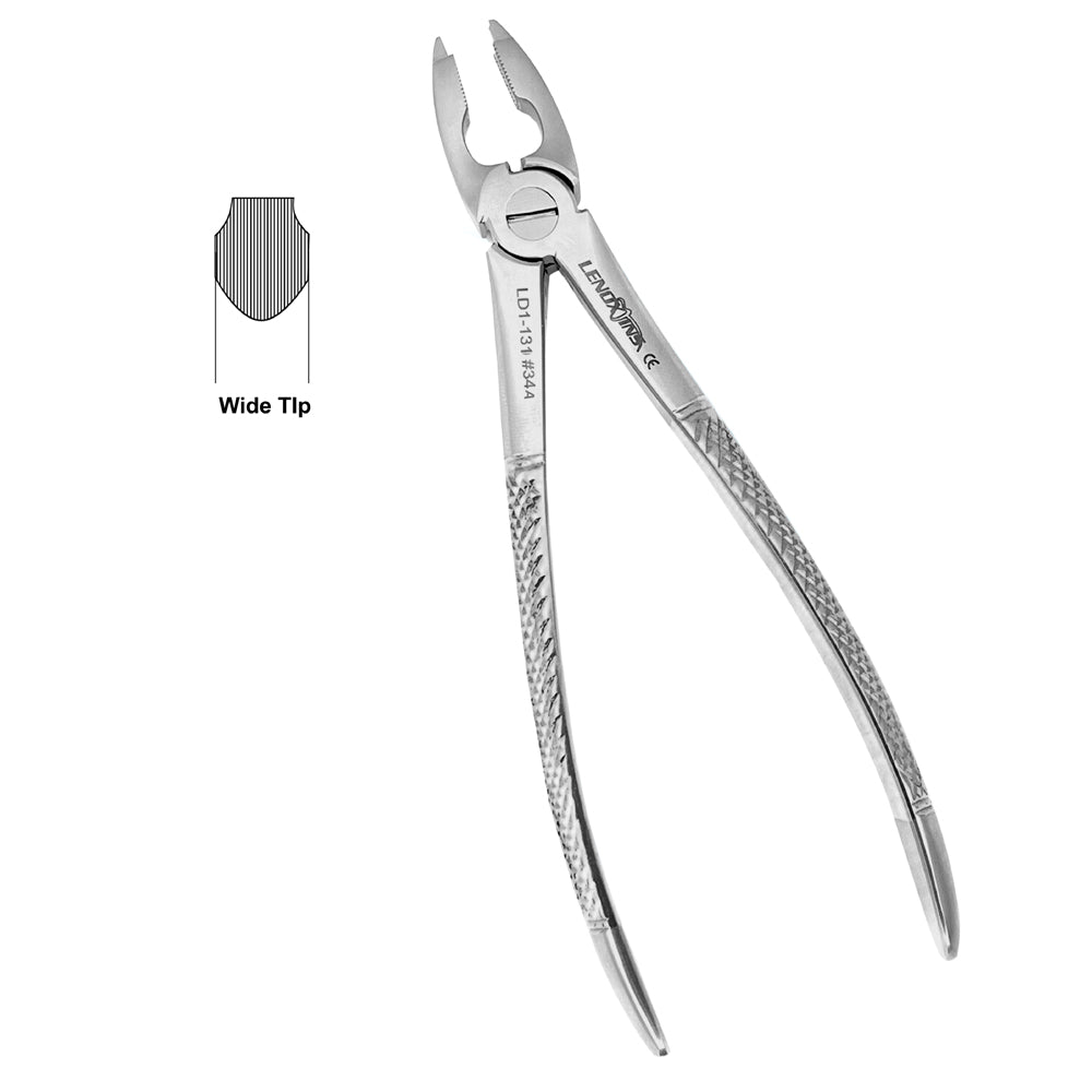 Deep Gripping Forceps # 34A Upper Centrals / Cains Deep-gripping