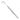 Hollow Mirror Handle Extra Light 9mm Length