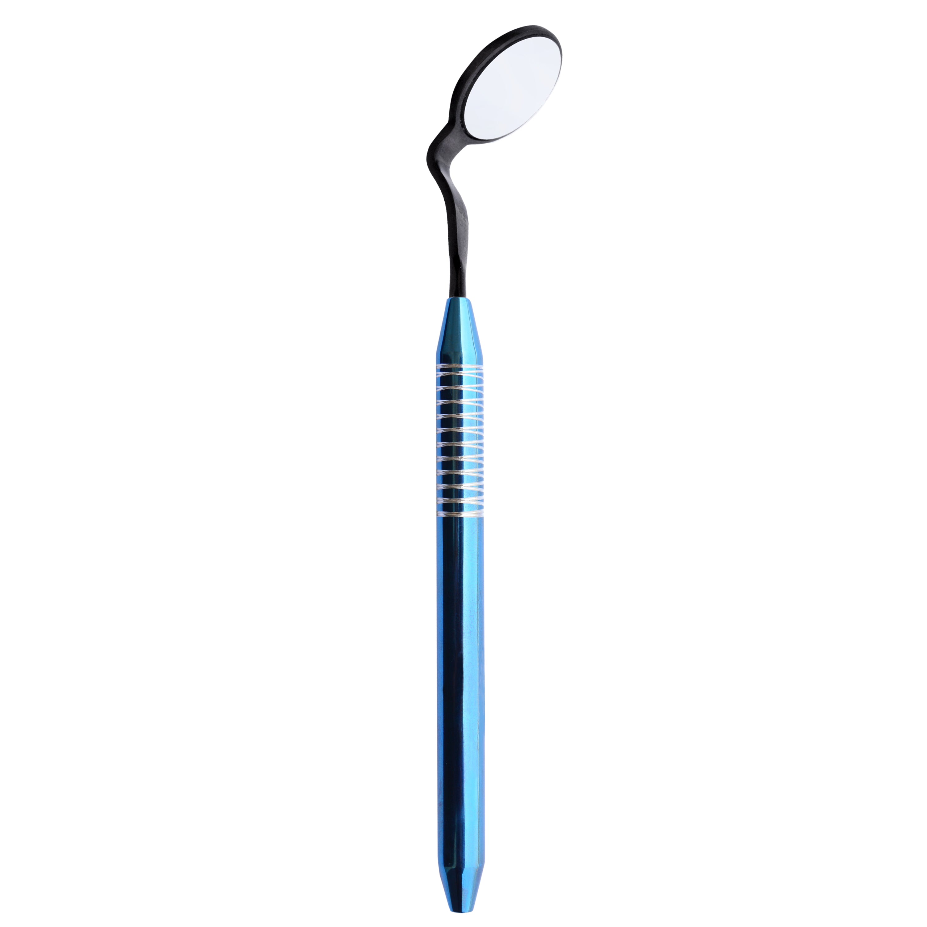 Dental Double Sided HD Black Mirror with Hollow Mirror Handle