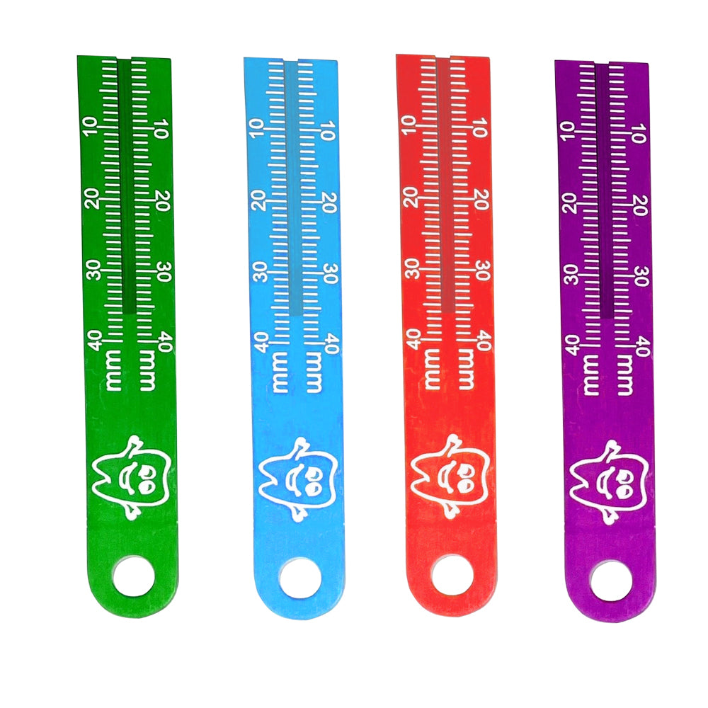 Endo Ruler-Measuring Scale, 4 x colors-