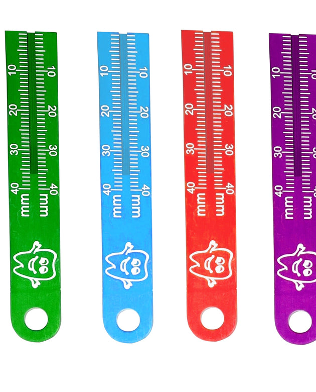 Endo Ruler-Measuring Scale, 4 x colors-