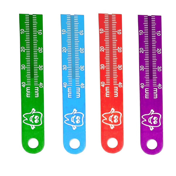 Endo Ruler-Measuring Scale, 4 x colors-