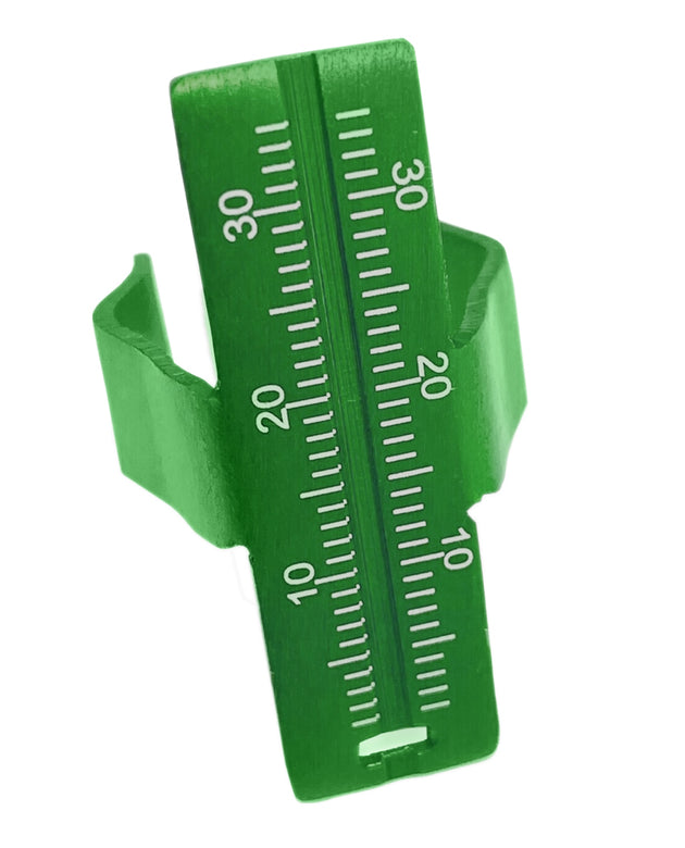 Endo Finger Ruler-Measuring Scale GREEN