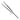 Micro Adson Double Point, Black Coated