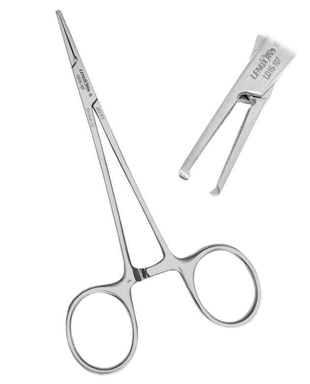 Halstead Mosquito Forceps  1x2 12.5cm STR