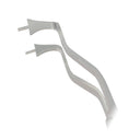 RUBBER DAM FORCEP IVORY LIGHT WEIGHT SILVER GOLD