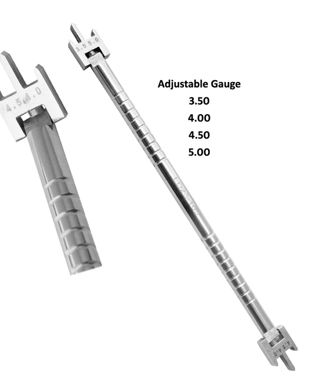 Adjustable Height Gauge 0.18 Stainless Steel,