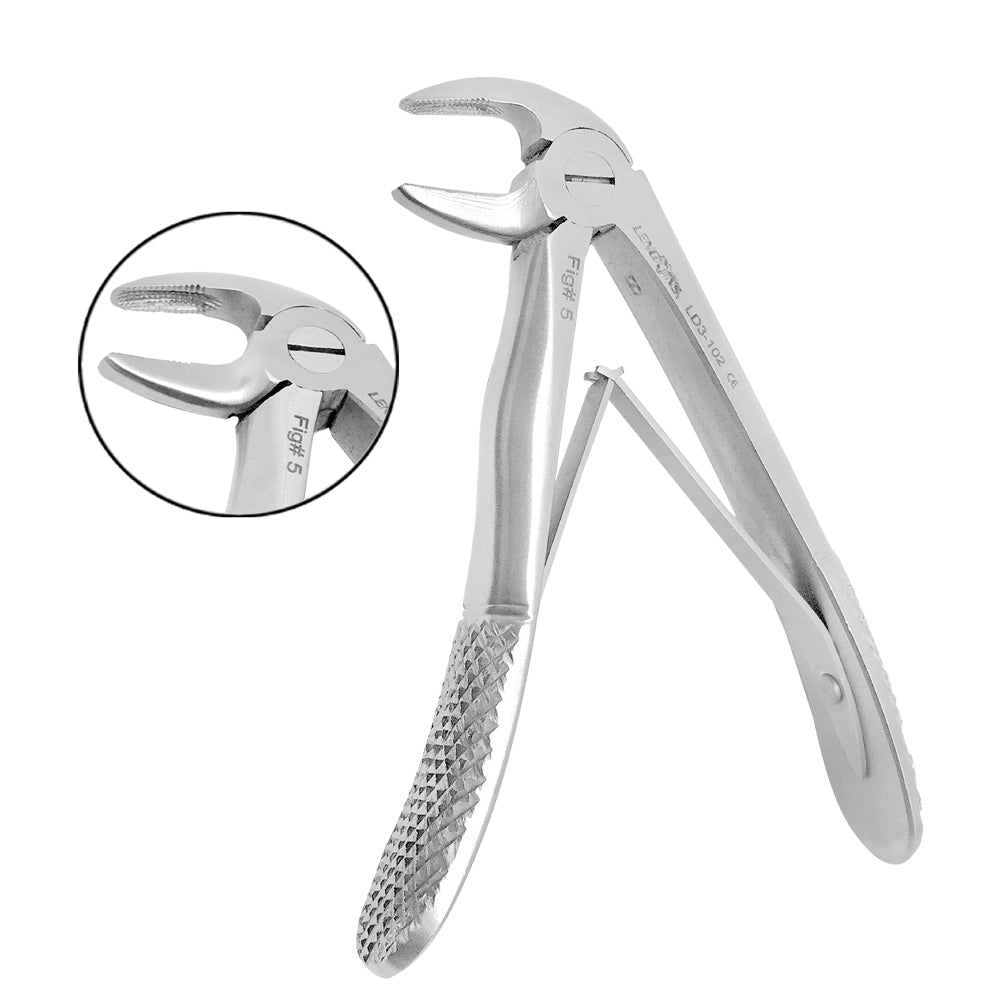 Baby Extracting Forceps  English Pattern Klein #5 Pedodontic Lower Incisors.