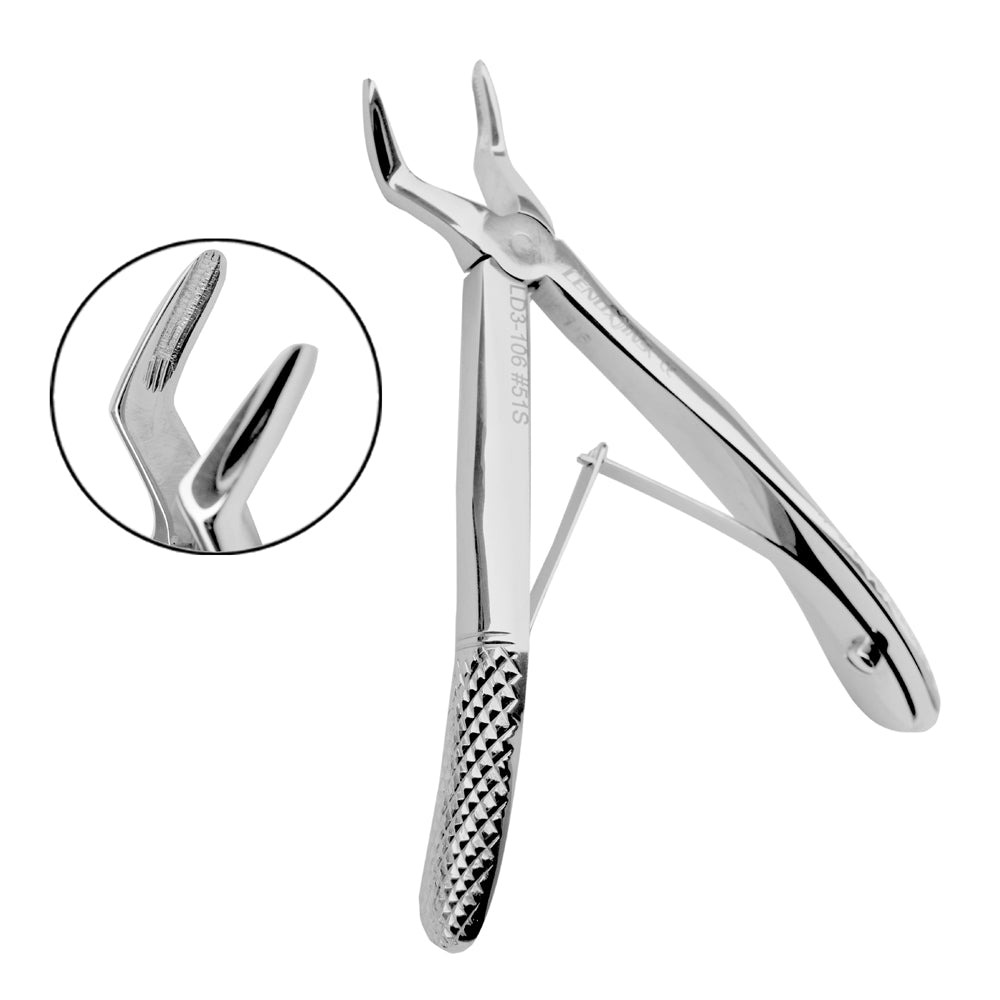 Baby Extracting Forceps English Pattern Klein #51S Pedodontic Upper root