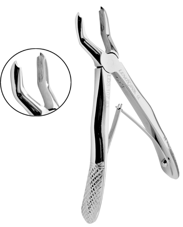 Baby Extracting Forceps English Pattern Klein #3 Pedodontic Upper Molars Universal