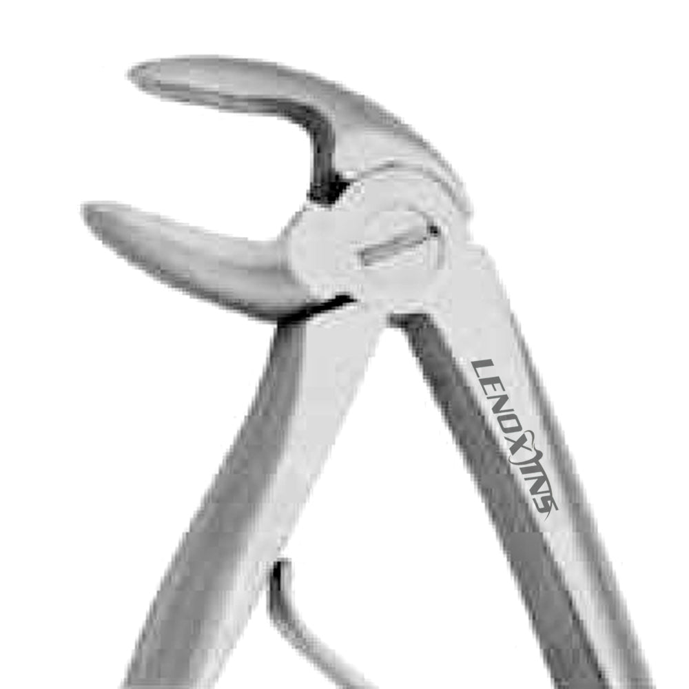 Baby Extracting Forceps English Pattern Klein #6 Pedodontic Lower Molars, Spring Handle