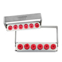 Stainless Steel Dental Bur Organizer Holds 6 Burs