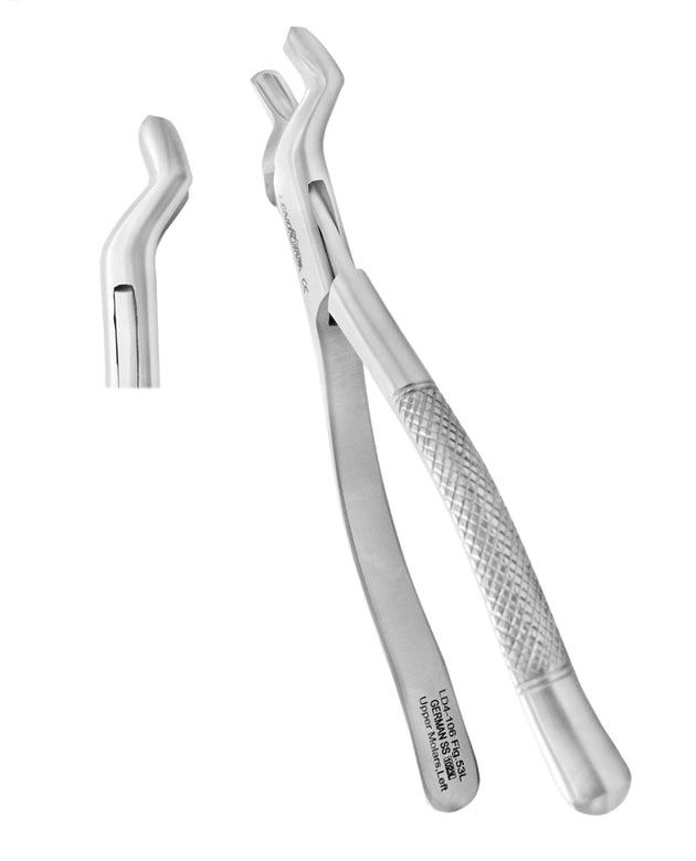 Extracting Forceps Fig. 53L upper molars, left