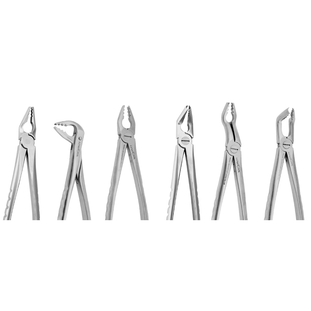 Prime Universal Atraumatic Extracting Set Deep Gripping, Set of 6