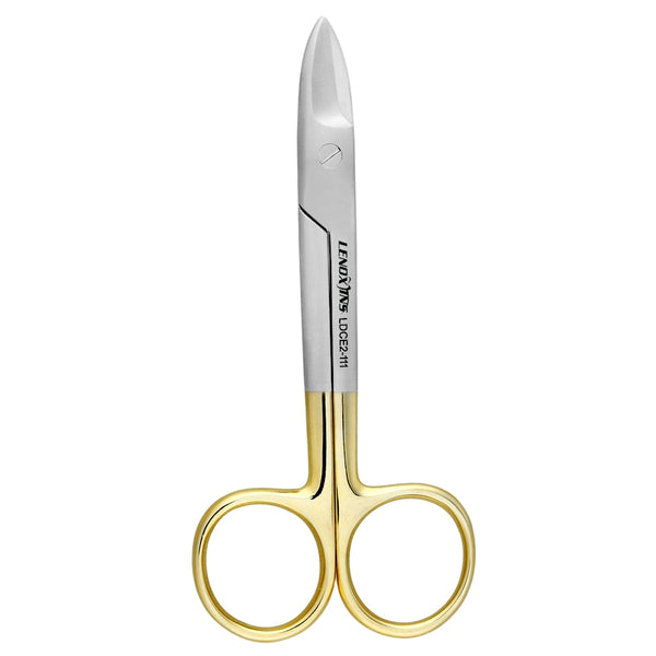 Beebee Crown Scissors 110mm Saw edge, Straight
