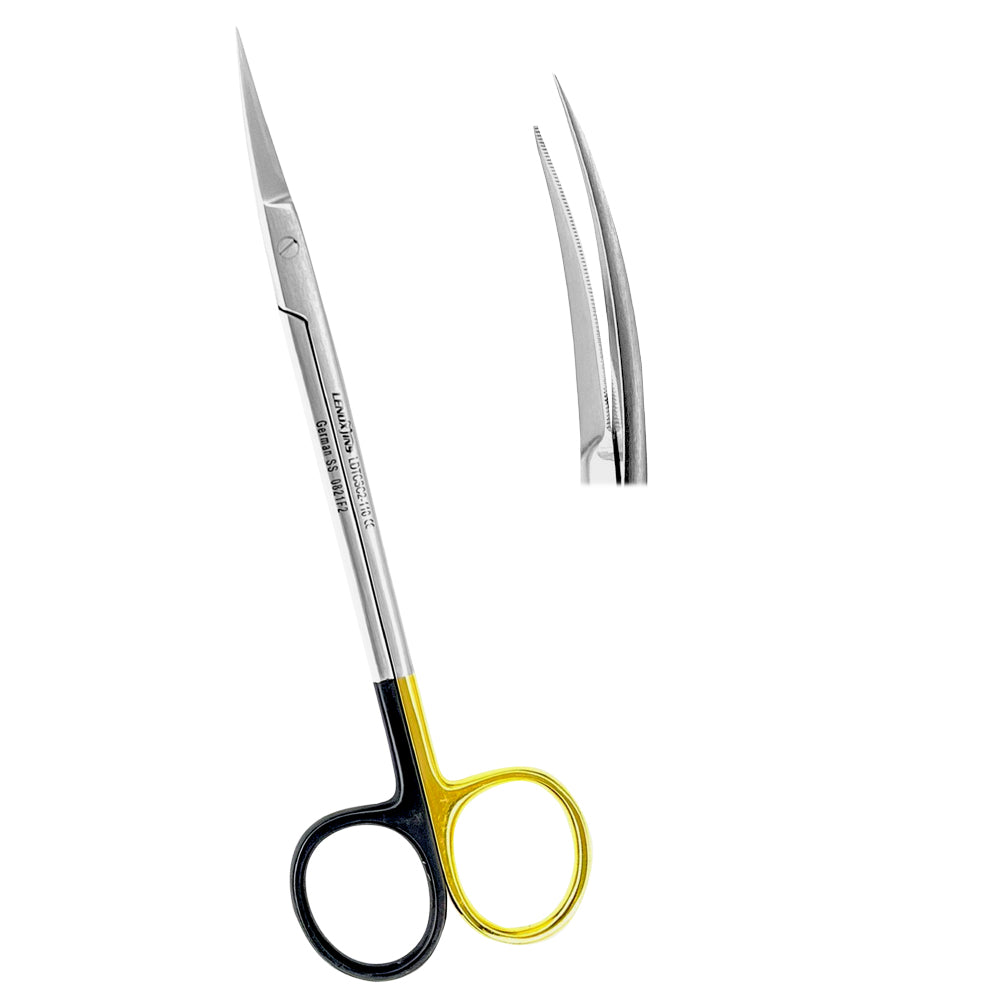 Kelly Scissors 16cm Curved TC - Super Cut