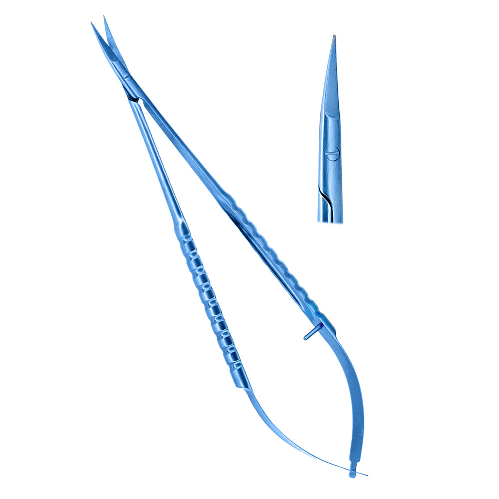 Micro Scissors Castroviejo 17cm Curved Titanium – LENOX DENTAL
