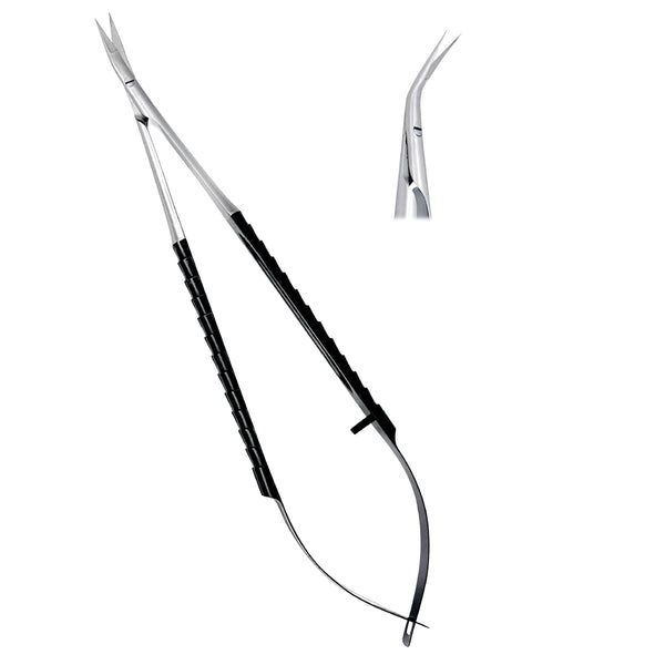 Surgical Micro Tissue Scissors 45˚ CVD TC - 17cm