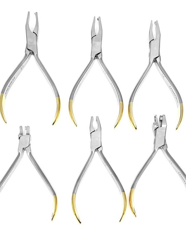 Retainer Invisible Clear Brace Aligner Pliers Set of 6PCS