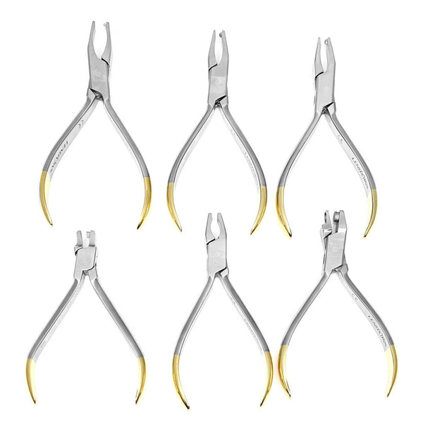 Retainer Invisible Clear Brace Aligner Pliers Set of 6PCS