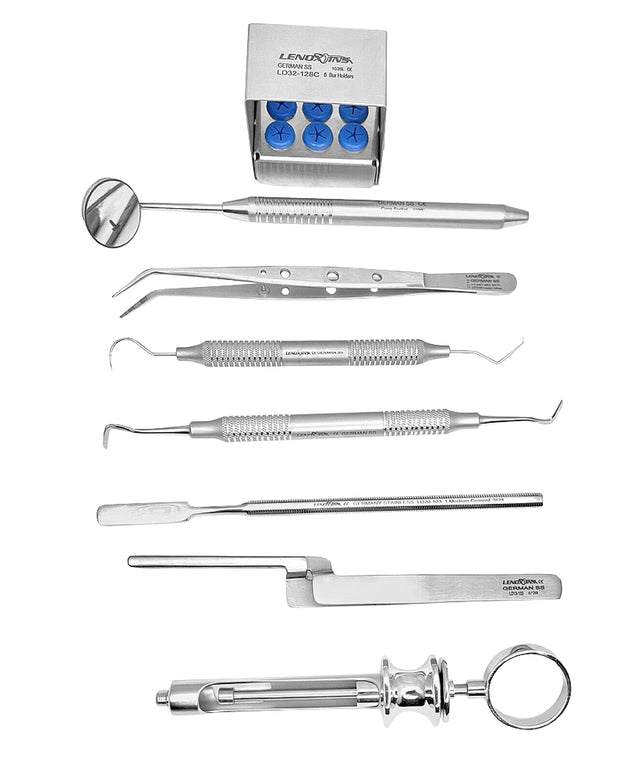 Dental Cement Crown Seat Standard Setup