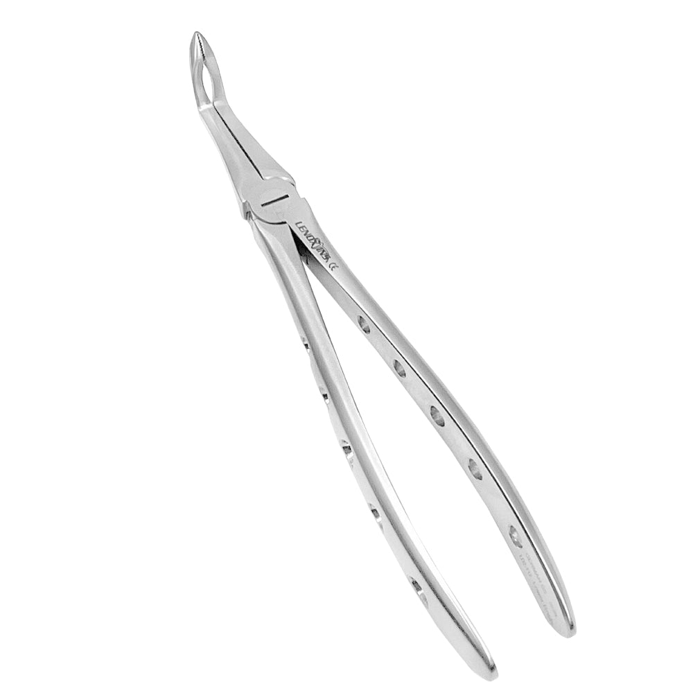 Dental Extracting Forceps Lower Roots, Micro Serrated Edges